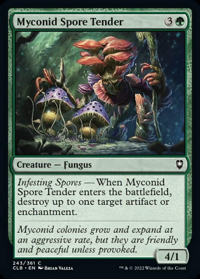 Myconid Spore Tender [Commander Legends: Battle for Baldur's Gate] | Lots Moore NSW