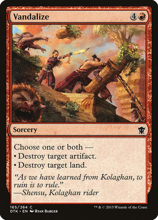 Vandalize [Dragons of Tarkir] | Lots Moore NSW