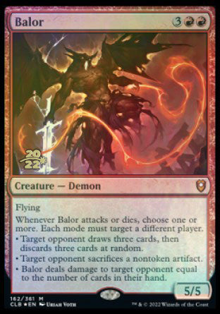 Balor [Commander Legends: Battle for Baldur's Gate Prerelease Promos] | Lots Moore NSW