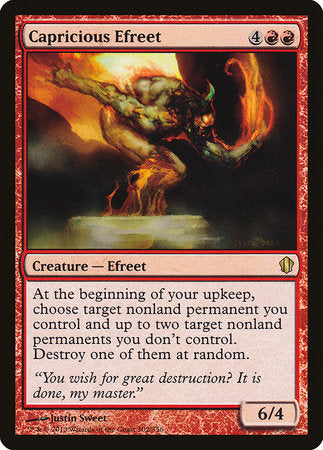 Capricious Efreet [Commander 2013] | Lots Moore NSW