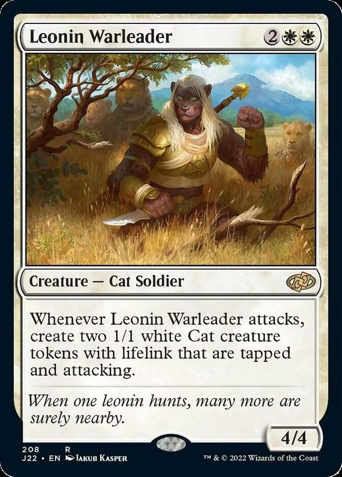 Leonin Warleader [Jumpstart 2022] | Lots Moore NSW