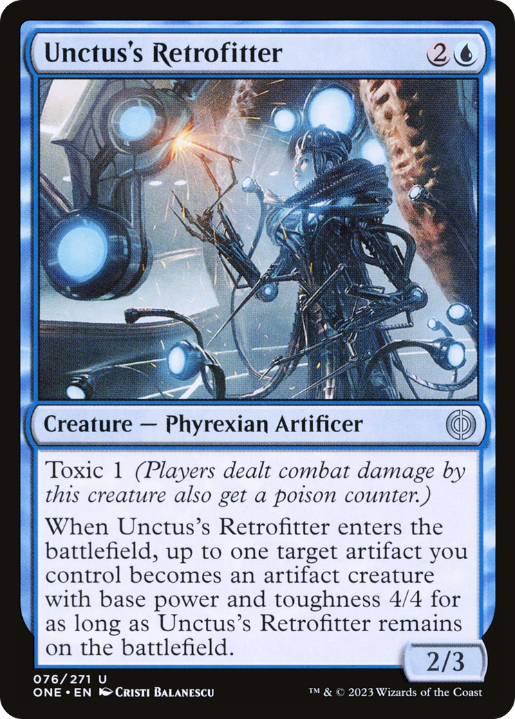 Unctus's Retrofitter [Phyrexia: All Will Be One] | Lots Moore NSW