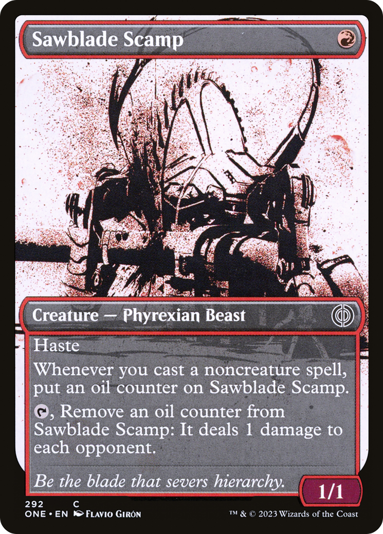 Sawblade Scamp (Showcase Ichor) [Phyrexia: All Will Be One] | Lots Moore NSW