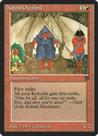 Kobold Overlord [Legends] | Lots Moore NSW