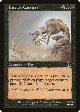 Disease Carriers [Urza's Destiny] | Lots Moore NSW