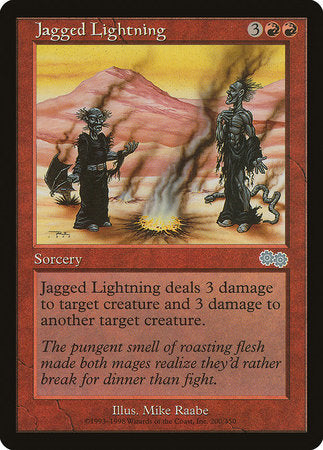 Jagged Lightning [Urza's Saga] | Lots Moore NSW