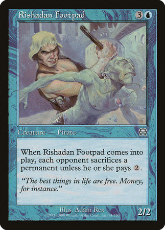Rishadan Footpad [Mercadian Masques] | Lots Moore NSW