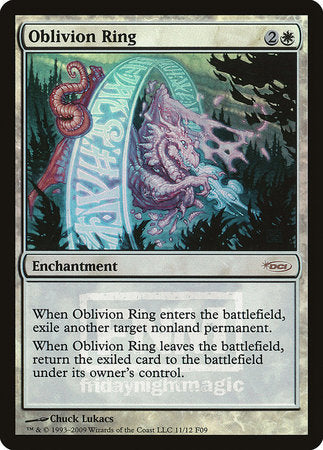Oblivion Ring [Friday Night Magic 2009] | Lots Moore NSW