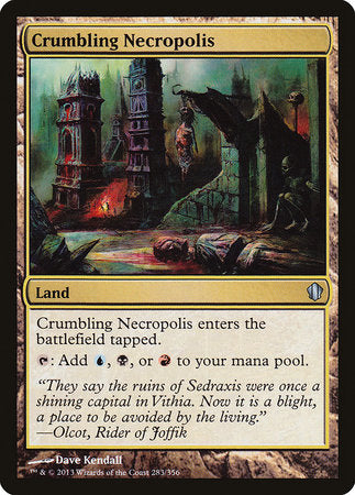 Crumbling Necropolis [Commander 2013] | Lots Moore NSW