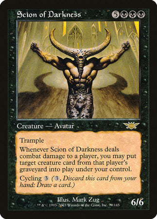 Scion of Darkness [Legions] | Lots Moore NSW