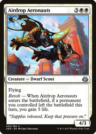 Airdrop Aeronauts [Aether Revolt] | Lots Moore NSW