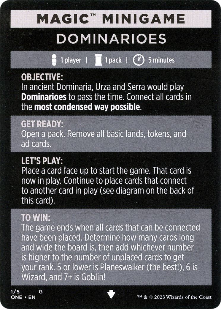 Dominarioes (Magic Minigame) [Phyrexia: All Will Be One Minigame] | Lots Moore NSW