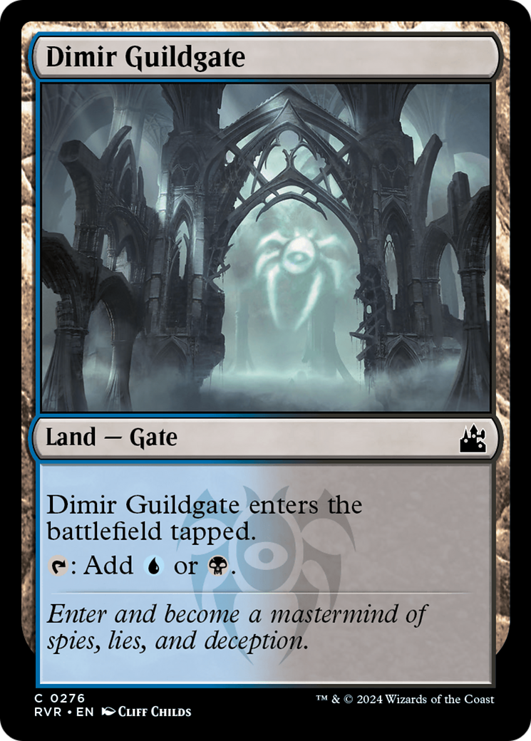 Dimir Guildgate [Ravnica Remastered] | Lots Moore NSW