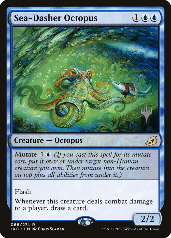 Sea-Dasher Octopus (Promo Pack) [Ikoria: Lair of Behemoths Promos] | Lots Moore NSW