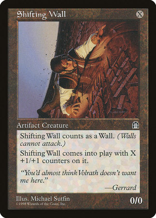 Shifting Wall [Stronghold] | Lots Moore NSW