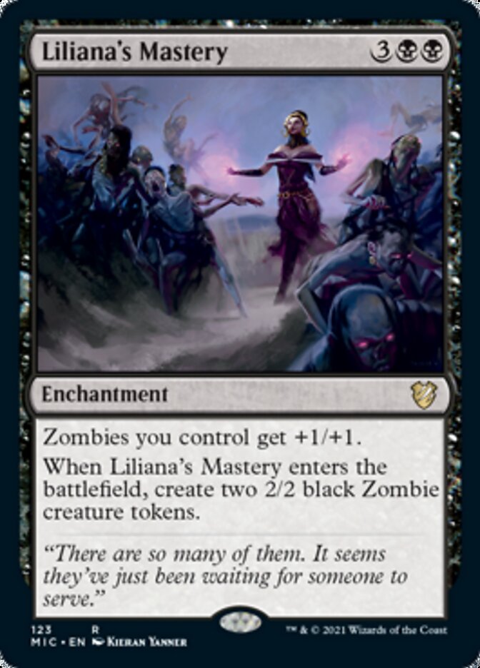 Liliana's Mastery [Innistrad: Midnight Hunt Commander] | Lots Moore NSW