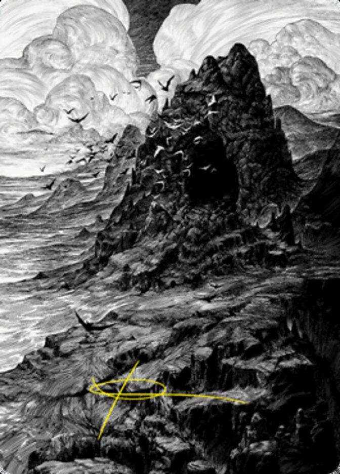 Mountain Art Card [Innistrad: Crimson Vow Art Series] | Lots Moore NSW