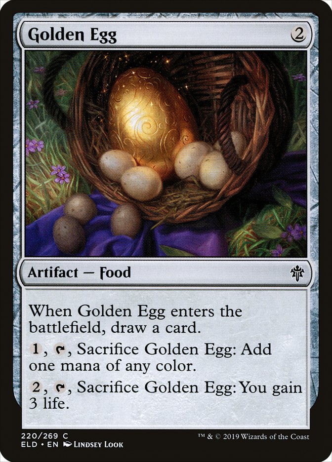 Golden Egg [Throne of Eldraine] | Lots Moore NSW