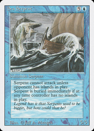 Sea Serpent [Revised Edition] | Lots Moore NSW