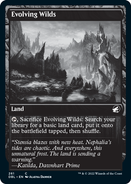 Evolving Wilds (261) [Innistrad: Double Feature] | Lots Moore NSW