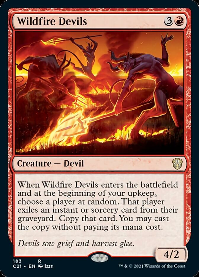 Wildfire Devils [Commander 2021] | Lots Moore NSW