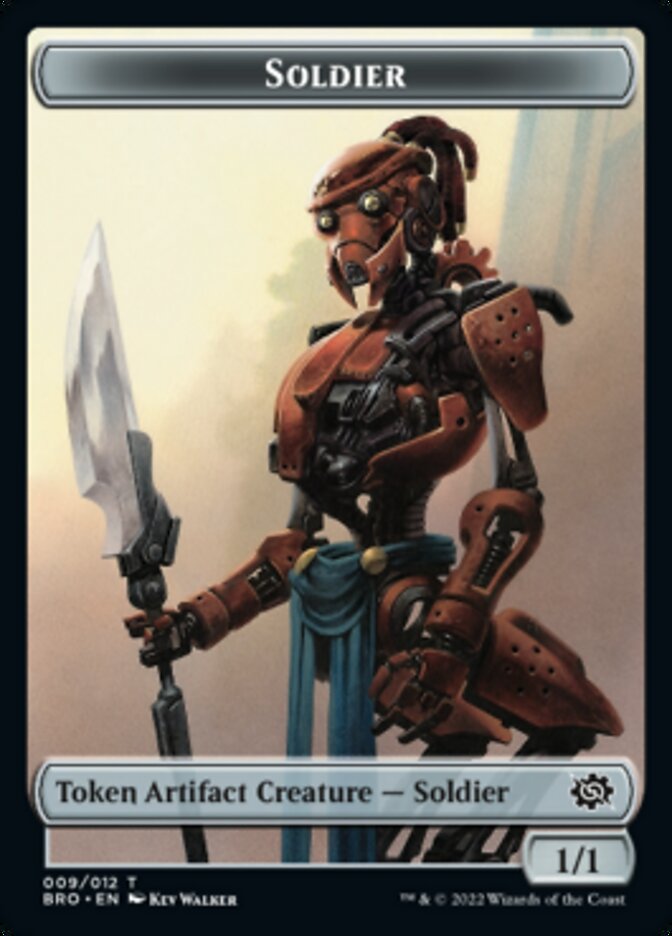 Soldier Token (009) [The Brothers' War Tokens] | Lots Moore NSW