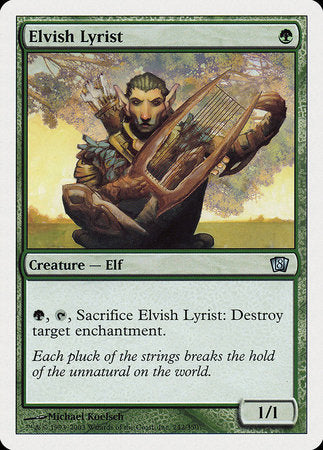 Elvish Lyrist [Eighth Edition] | Lots Moore NSW
