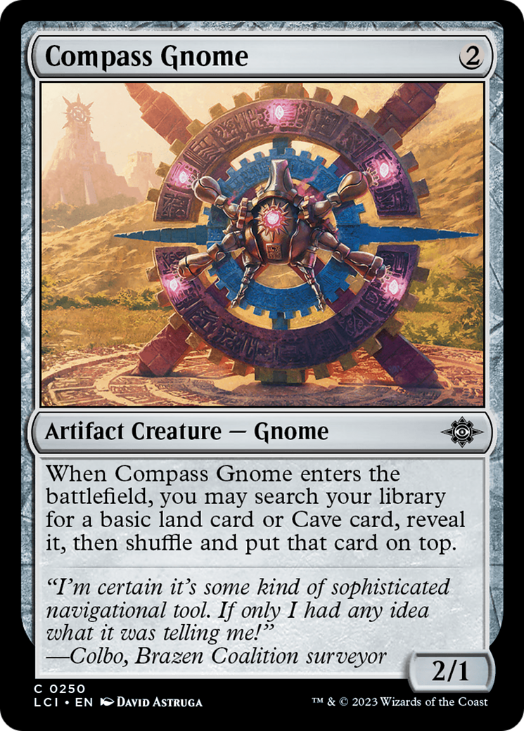 Compass Gnome [The Lost Caverns of Ixalan] | Lots Moore NSW