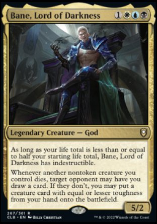 Bane, Lord of Darkness [Commander Legends: Battle for Baldur's Gate] | Lots Moore NSW