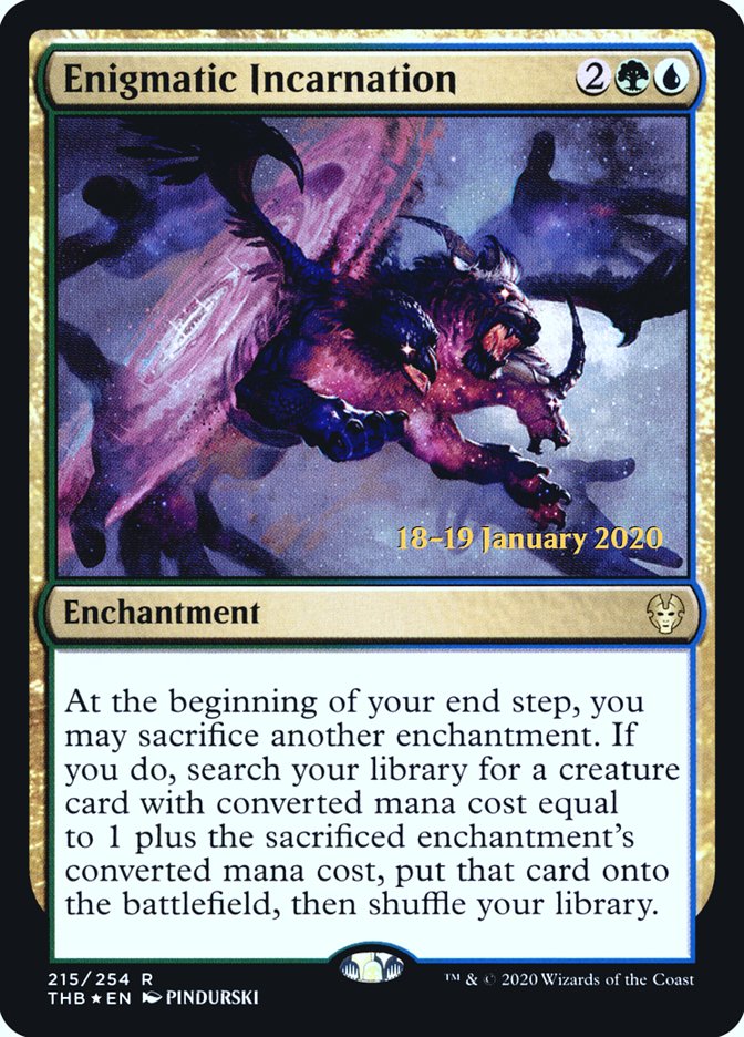 Enigmatic Incarnation [Theros Beyond Death Prerelease Promos] | Lots Moore NSW