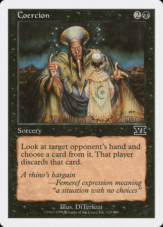 Coercion [Classic Sixth Edition] | Lots Moore NSW