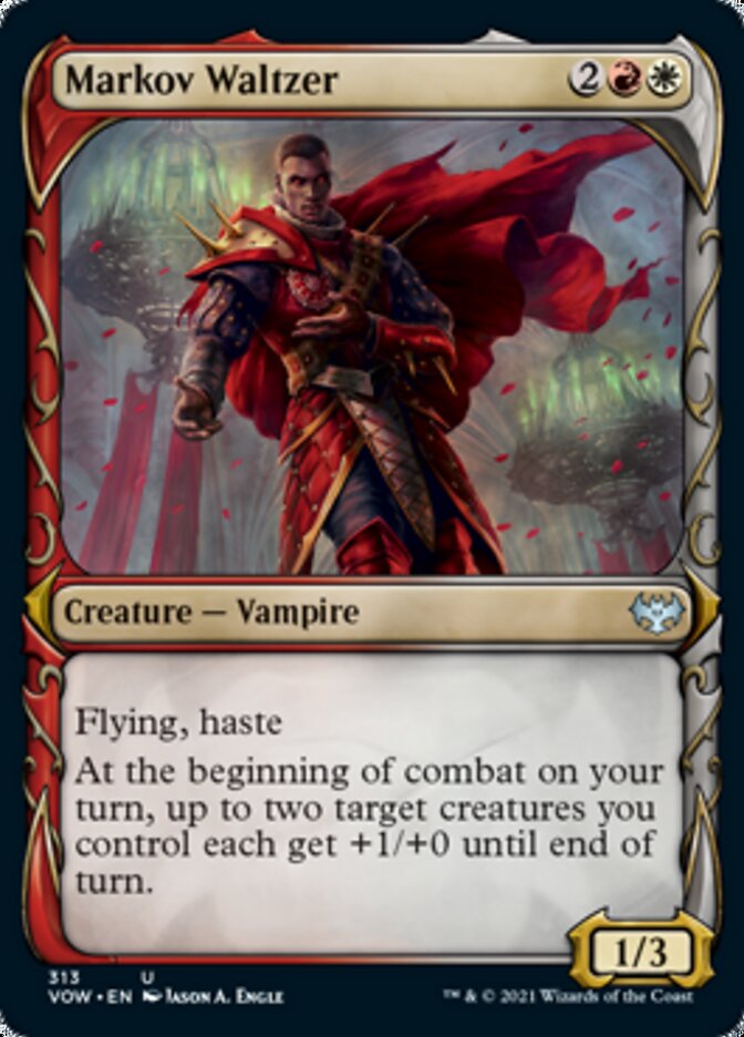 Markov Waltzer (Showcase Fang Frame) [Innistrad: Crimson Vow] | Lots Moore NSW