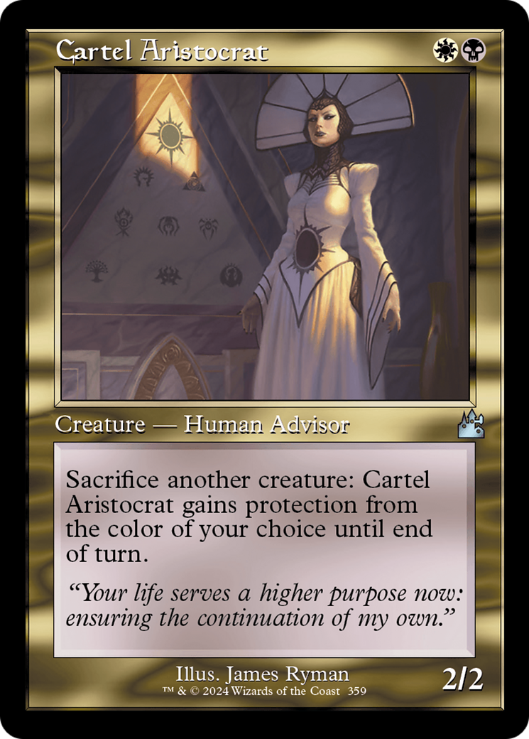 Cartel Aristocrat (Retro Frame) [Ravnica Remastered] | Lots Moore NSW