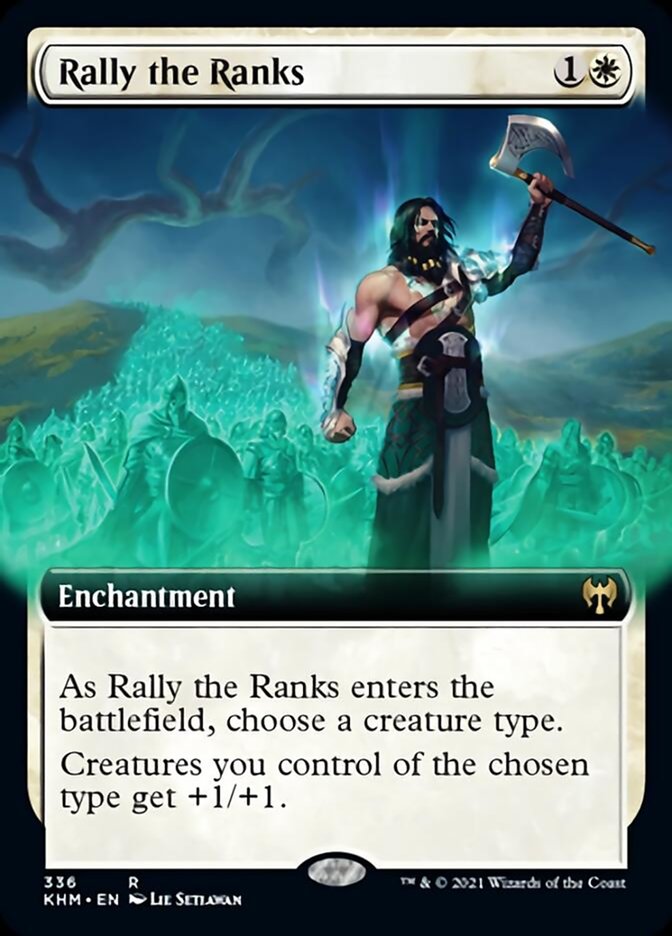 Rally the Ranks (Extended Art) [Kaldheim] | Lots Moore NSW