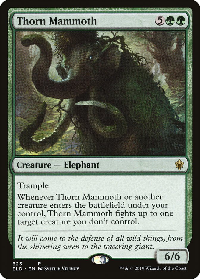 Thorn Mammoth [Throne of Eldraine] | Lots Moore NSW