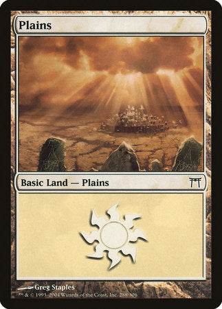 Plains (288) [Champions of Kamigawa] | Lots Moore NSW