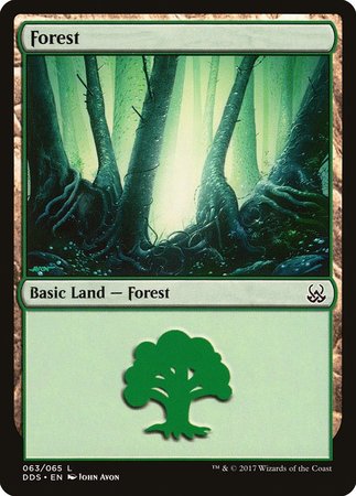 Forest (63) [Duel Decks: Mind vs. Might] | Lots Moore NSW