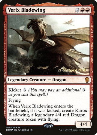 Verix Bladewing [Dominaria Promos] | Lots Moore NSW