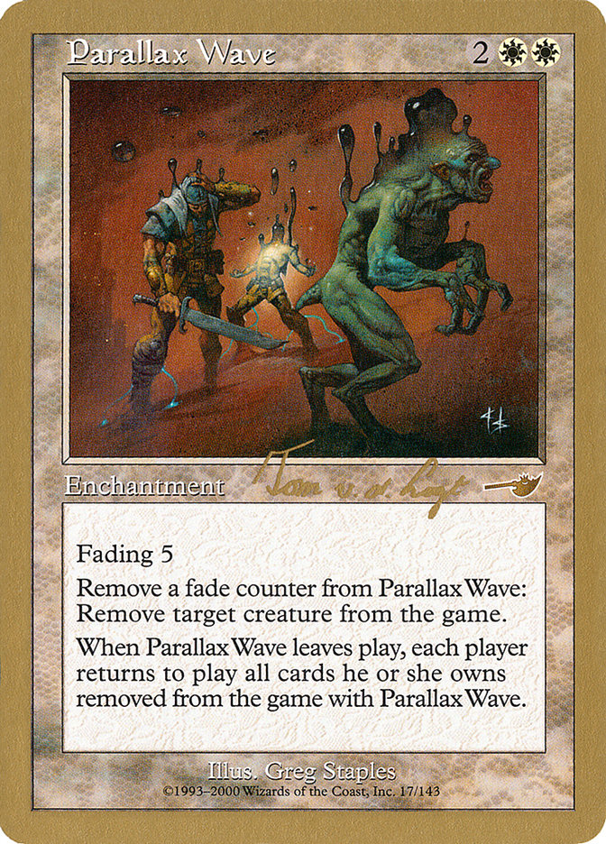 Parallax Wave (Tom van de Logt) [World Championship Decks 2000] | Lots Moore NSW