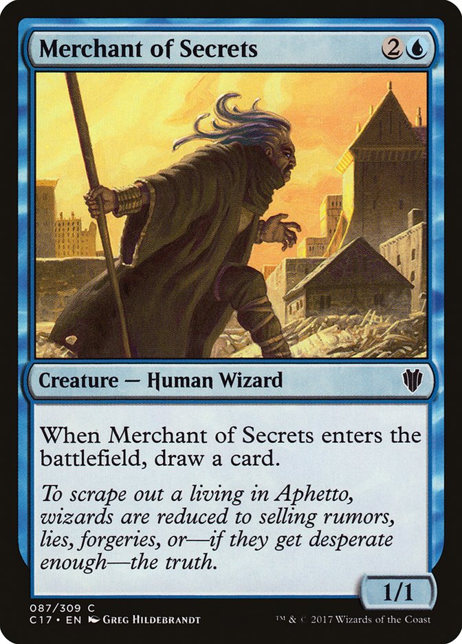 Merchant of Secrets [Commander 2017] | Lots Moore NSW