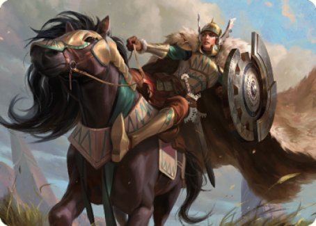 Knight of Dawn's Light Art Card [Dominaria United Art Series] | Lots Moore NSW