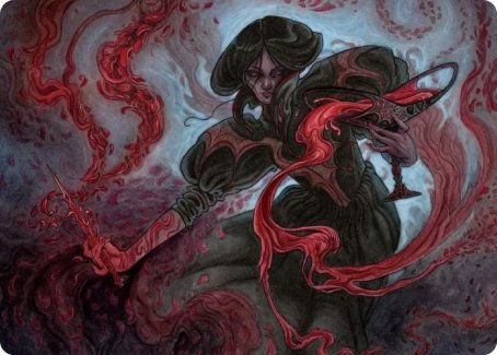 Change of Fortune Art Card [Innistrad: Crimson Vow Art Series] | Lots Moore NSW