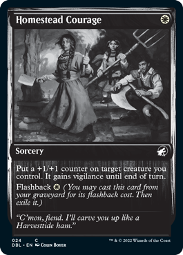 Homestead Courage [Innistrad: Double Feature] | Lots Moore NSW
