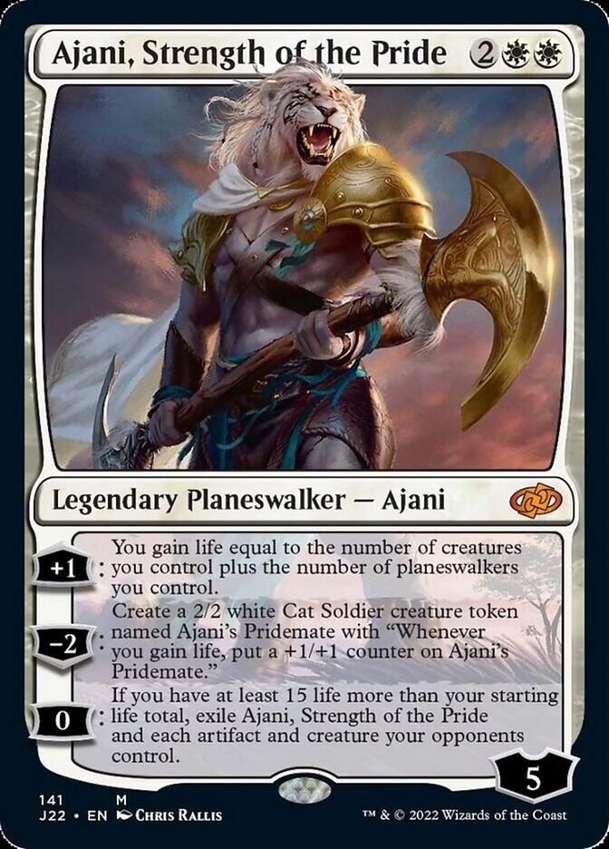 Ajani, Strength of the Pride [Jumpstart 2022] | Lots Moore NSW