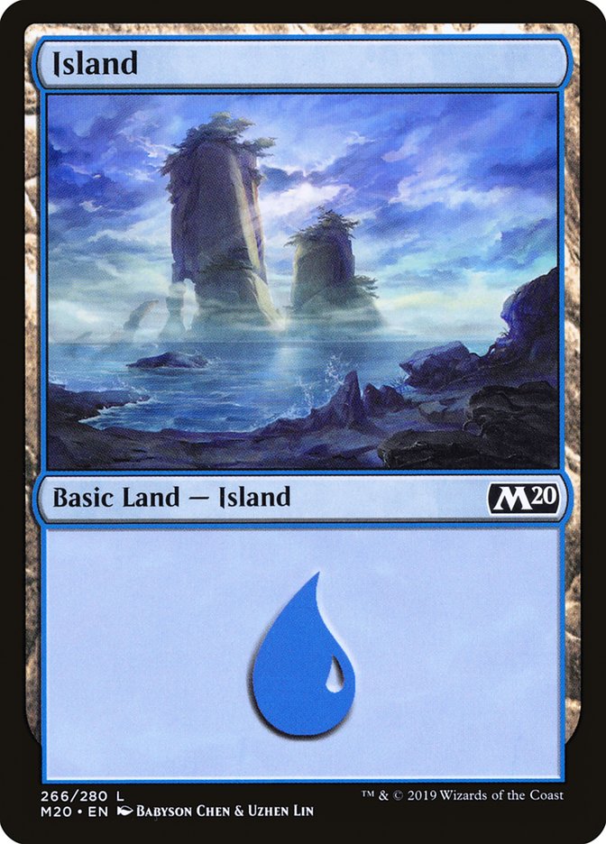 Island (#266) [Core Set 2020] | Lots Moore NSW