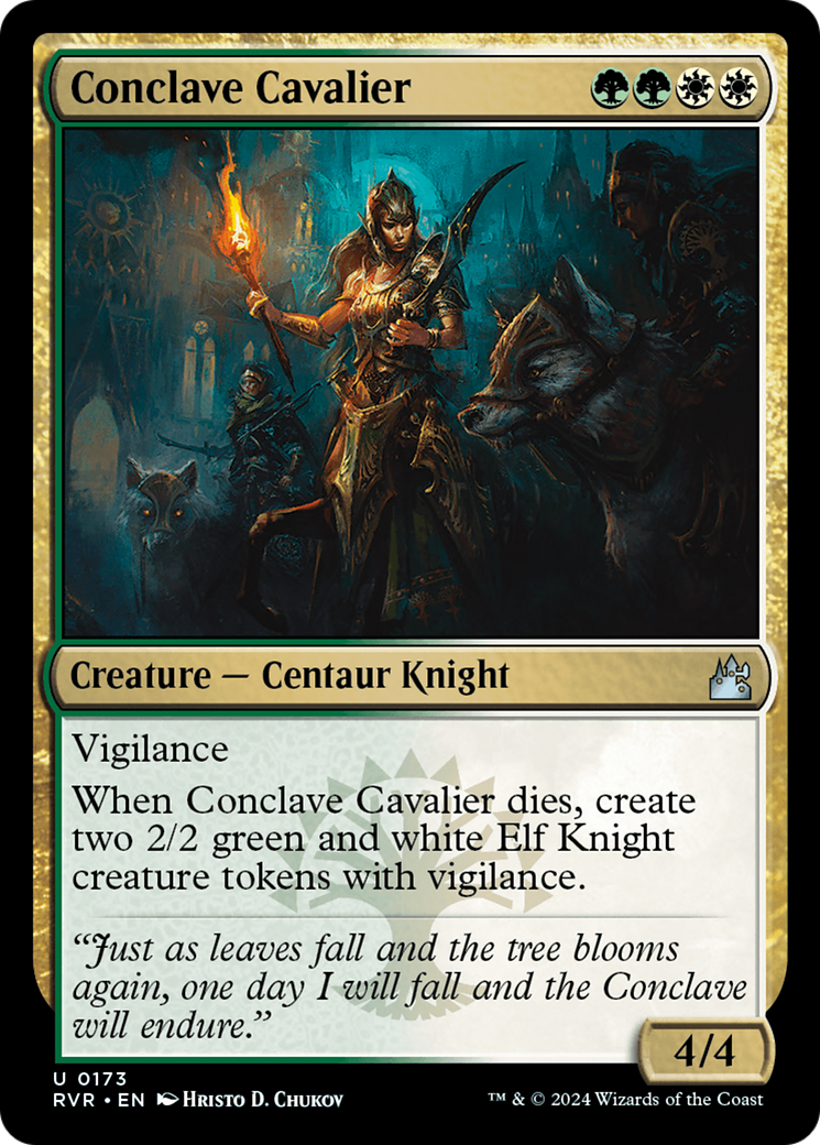 Conclave Cavalier [Ravnica Remastered] | Lots Moore NSW