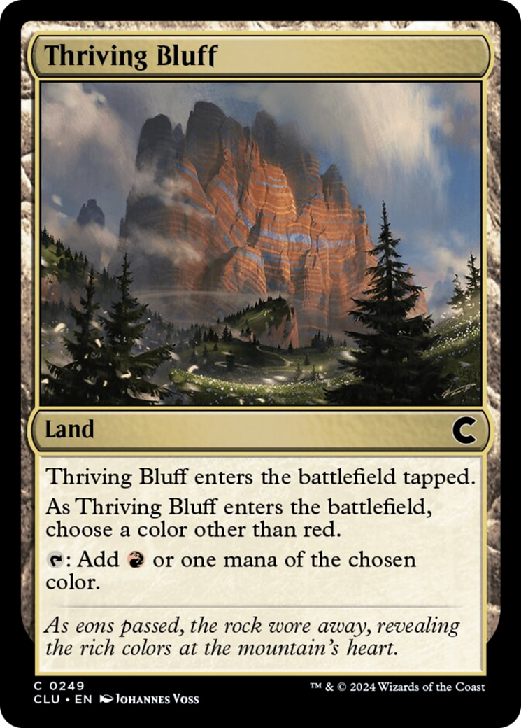 Thriving Bluff [Ravnica: Clue Edition] | Lots Moore NSW