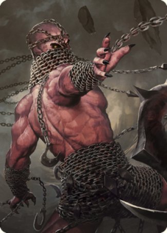 Chain Devil Art Card [Commander Legends: Battle for Baldur's Gate Art Series] | Lots Moore NSW