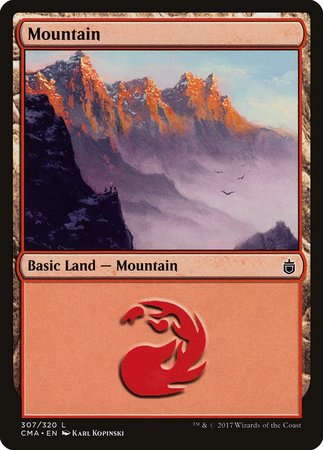 Mountain (307) [Commander Anthology] | Lots Moore NSW