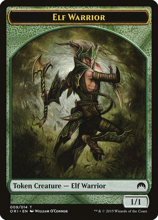 Elf Warrior Token [Magic Origins Tokens] | Lots Moore NSW